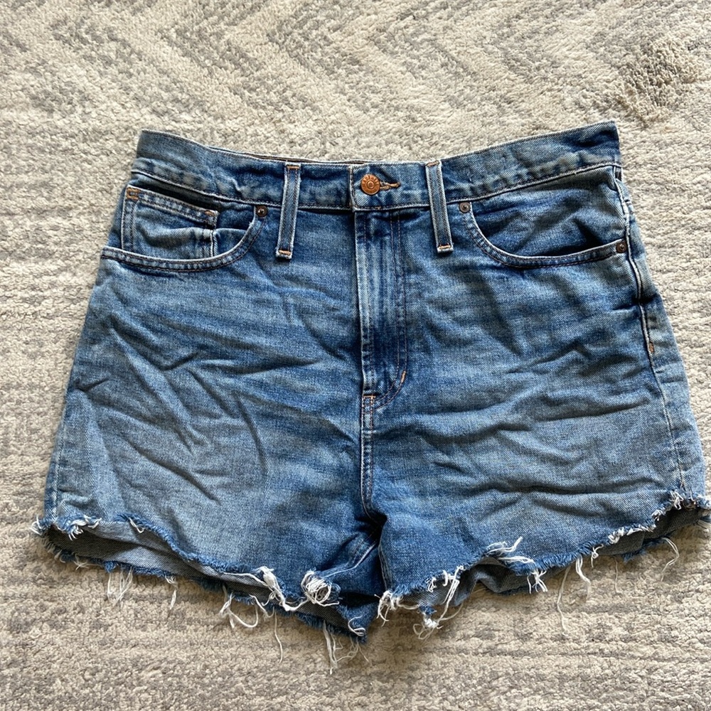 Madewell The Perfect Jean Short Size 29. High Waisted - Good Condition